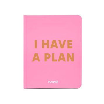 Записная книжка блокнот планер &laquo;I HAVE A PLAN&raquo; розовый 2650220668 фото