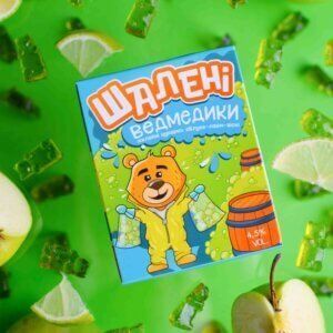 Цукерки в коробках желейки з віскі &ldquo;Яблуко+Лайм+ Віскі&rdquo; 2570313727 фото